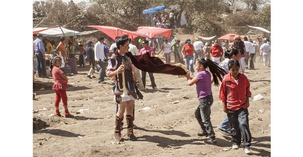 Celebración de la Semana Santa en Santa Cruz, Pueblo Nuevo, Edomex. Foto: Jerónimo Palomares