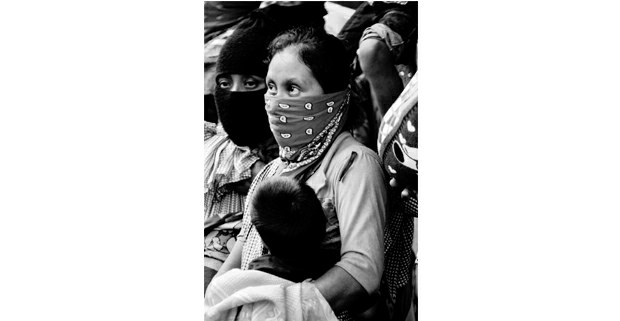 Comunidad zapatista La Garrucha, Chiapas. Foto: Mario Olarte