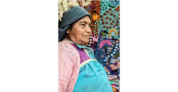 Artesana de San Juan Chamula, Chiapas. Foto: Mario Olarte