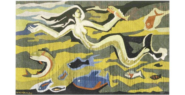 Alfredo Zalce, Sirena, 1995, tapiz