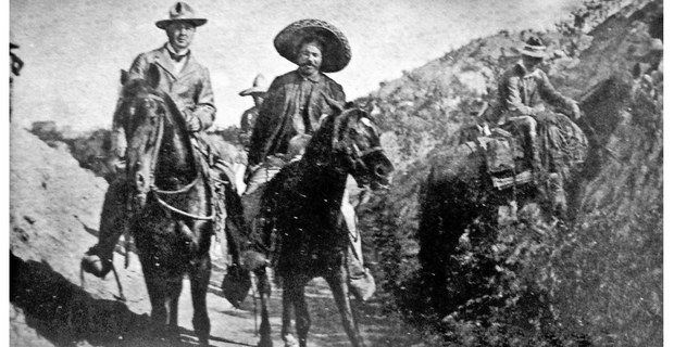 Gustavo Madero y Pancho Villa. Foto: Fondo Casasola