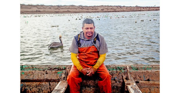 Emanuel Siaruqui, pescador, Moroncarit, Sonora. Foto: Jerónimo Palomares