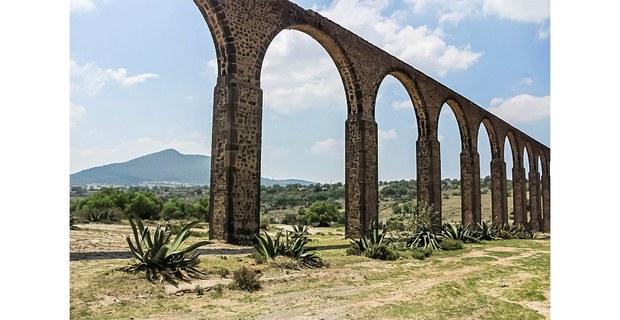 Acueducto del Padre Tembleque, siglo XVI, municipio de Tlapanapa, Hidalgo. Foto: Justine Monter Cid