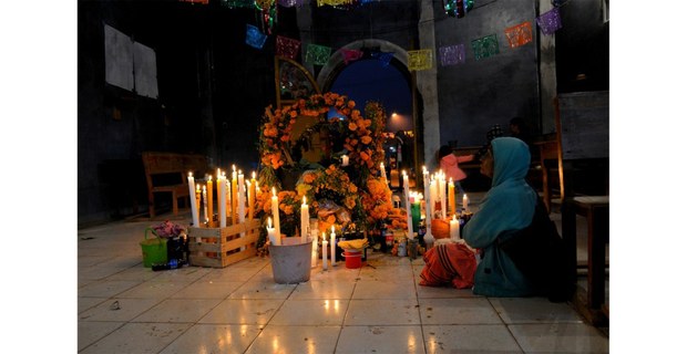  Ofrenda ñuu savi en la Montaña de Guerrero. Foto: Manuel Ta Saf