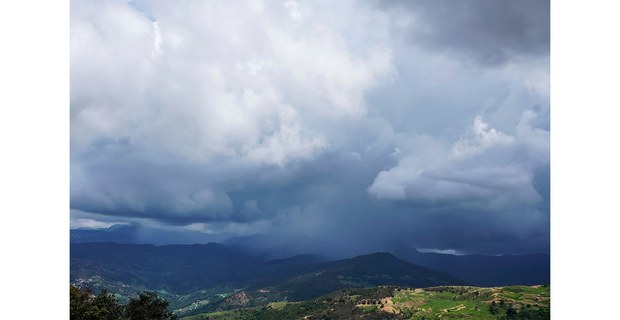 El Huracán John se dirige a La Montaña de Guerrero. Foto: Jaime García Leyva