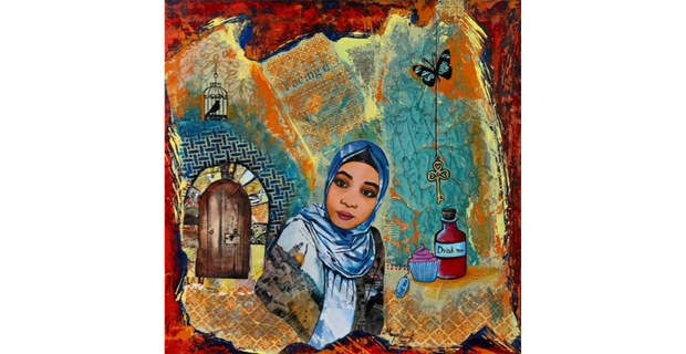 Ilustación: Maysaa Youssef, artista palestina