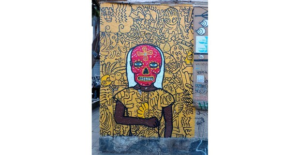Mural callejero, CDMX. Foto: Ojarasca