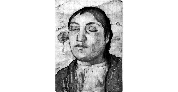 Luz Jiménez, Retrato de Luciana, 1919. Por Ramón Alva de la Canal